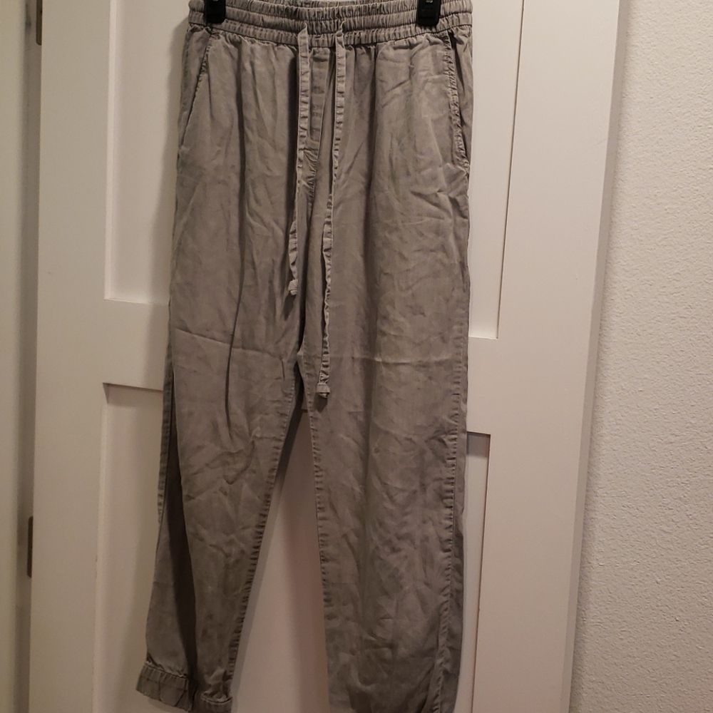 Tencel grey joggers, GAP, size S